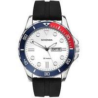 Sekonda Mens Balearic Black Analogue Watch