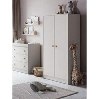 Little Acorns Florence Double Wardrobe - Cashmere & Honeyoak