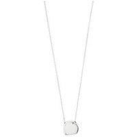 Pilgrim Presence Waterproof Coin Necklace - Silver-Plated