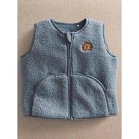Mamas & Papas Baby Boys Born Wild Gilet - Blue