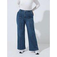 Yours Curve Seam Detail Jeans