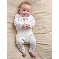 Mamas & Papas Baby Unisex 2 Piece Duck Print Bodysuit & Leggings Set - Beige