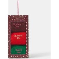 Accessorize Slogan Sock Gift Box