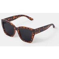 Accessorize Large Tort Square Sunglasses