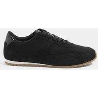 Yours Curve Wide Fit Slim Sole Trainer - Black