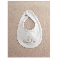 Mamas & Papas Baby Unisex Born In 2027 Duck Bib - White