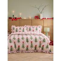 Copenhagen Home Christmas Tree Bows Duvet Set