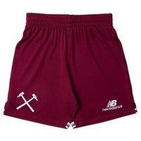 New Balance Junior West Ham United 26/27 Away Shorts - Burgundy