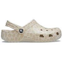 Crocs Classic Animal Clog - Almond Tint/ Leopard