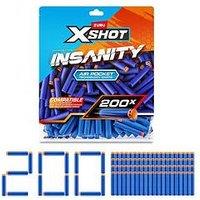 X Shot Xshot Insanity 200Pk Refill Darts Foilbag