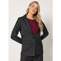 Long Tall Sally Tailored Jacket - Black