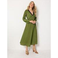 Long Tall Sally Tall Spot Lace Midaxi Dress