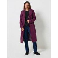 Long Tall Sally City Coat - Red