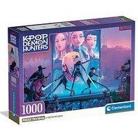 Clementoni Kpop Demon Hunters Compact - 1 1000Pc Puzzle