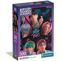 Clementoni Pzl 500 Kpop Demon Hunters Compact