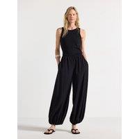 Lindex Womens Linda Balloon Trouser - Black