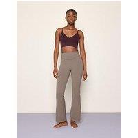 Lindex Women'S Moah Flare Leggings - Brown