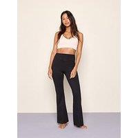 Lindex Women'S Moah Flare Leggings - Black