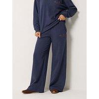 Pixiegirl Petite Wide Leg Jogger - Blue