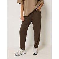 Pixiegirl Petite Harem Trousers - Chocolate Brown