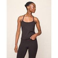 Lindex Women'S Luna Racerback Crop Top - Brown