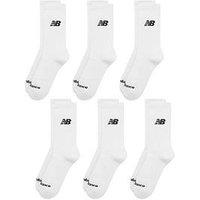 New Balance Everyday Crew 6 Pack - White