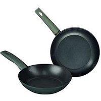 Prestige Earth Friendly Frypan Twin Pack, 24Cm & 28Cm