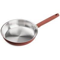 Prestige Stainless Edition - 28Cm Uncoated Frying Pan: Earth Rose