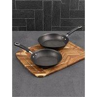 Circulon Total Hard Anodised Frypan Twin Pack, 22Cm & 25Cm