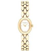 Coach Ladies Sammy Gold Plated Bracelet Watch