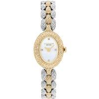 Coach Ladies Sammy Two-Tone Crystal Bracelet Watch