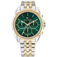 Tommy Hilfiger Two Toned Stainless Steel And Gold Bracelet Watch