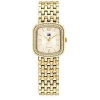 Tommy Hilfiger Women'S Gold Ip Bracelet Watch