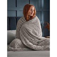 Silentnight Silentnight Wellbeing Collection Weighted Blanket Adults 6.8 Kg Faux Fur - 150X200Cm