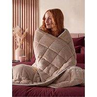 Silentnight Silentnight Wellbeing Collection Weighted Blanket Adults 6.8 Kg Natural Plush - 150Cm X 200Cm