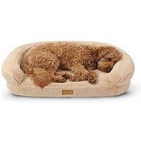 Snug Comfy Orthopaedic Pet Bed - Natural - Small/Medium