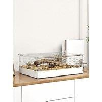 Pawhut Reptile Terrarium, 360 Acrylic & Breeding Box With Vents And & Top Sliding Door & For Snake, Frog, Spider, Gecko, Tarantula, Stick Insect, Praying Mantis - 40 X 30 X 15Cm