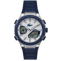 Lacoste Men'S Lc33 Navy Silicone Analog-Digital Watch