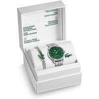Lacoste Stainless Steel Lisbon Watch And Arthor Bracelet Giftset
