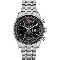 Boss Gents Boss Skytraveller Pro Stainless Steel Bracelet Watch