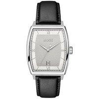 Boss Gents Boss Principle Ark Black Leather Strap Watch