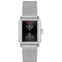 Hugo Gents Hugo #Steeze Undercover Stainless Steel Mesh Bracelet Watch