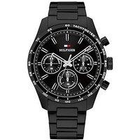 Tommy Hilfiger Men'S Black Ip Watch