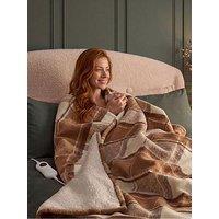 Silentnight Silentnight Luxury Check Fleece Heated Throw