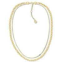 Tommy Hilfiger Women'S Gold Layered Necklace