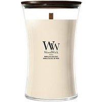 Yankee Candle Woodwick Large Jar - Vanilla And Salt