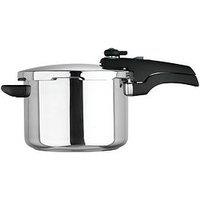 Prestige Smart Plus Stainless Steel Pressure Cooker, 6L