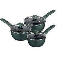 Prestige Earth Friendly Saucepan Set, 3Pce (16,18 & 20Cm S/Pans)