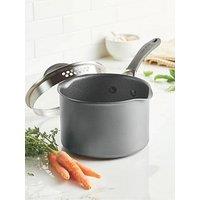 Circulon Scratchdefense A1 Series Straining Saucepan, 18Cm/2.8L