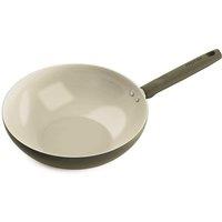 Prestige Ceramic Edition - 28Cm Non-Stick Wok / Stirfry: Urban Olive